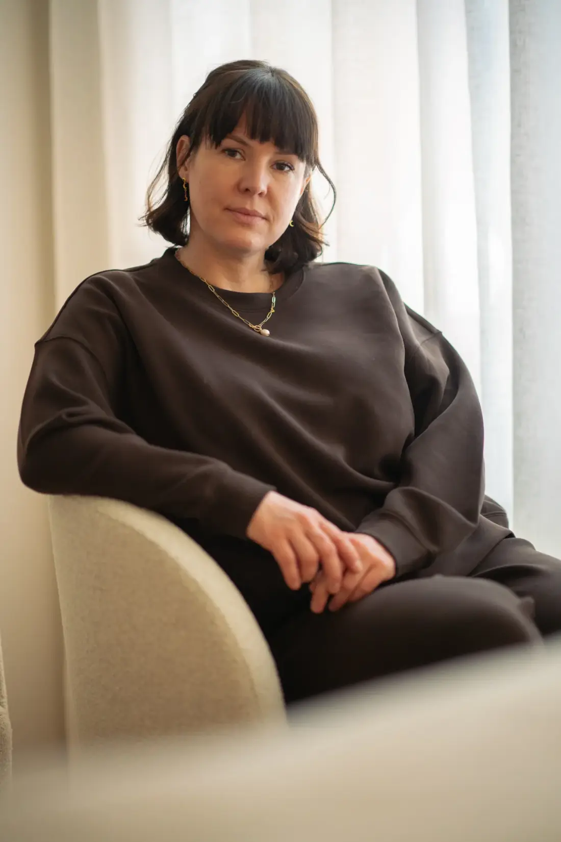 Kamila at the Manual Therapies clinic